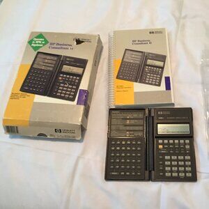 HP 19B II 19BII HP Business Consultant II  Calculator with Manual & Original Box